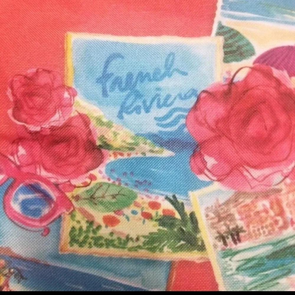 LANCOME Coral French Riviera Tote Bag - Picture 4 of 7